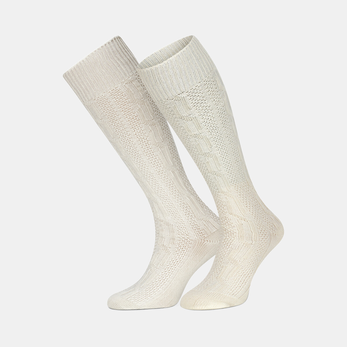 Trachtenkniestrümpfe beige